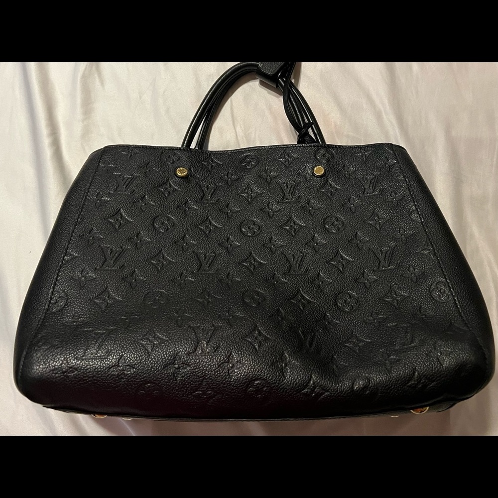 GUC Authentic Louis Vuitton Montaigne Empreinte BLACK
